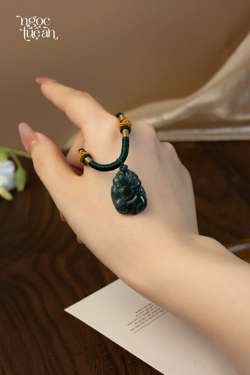 Mặt dây Hồ Ly Chúa – Phỉ Thúy Type A